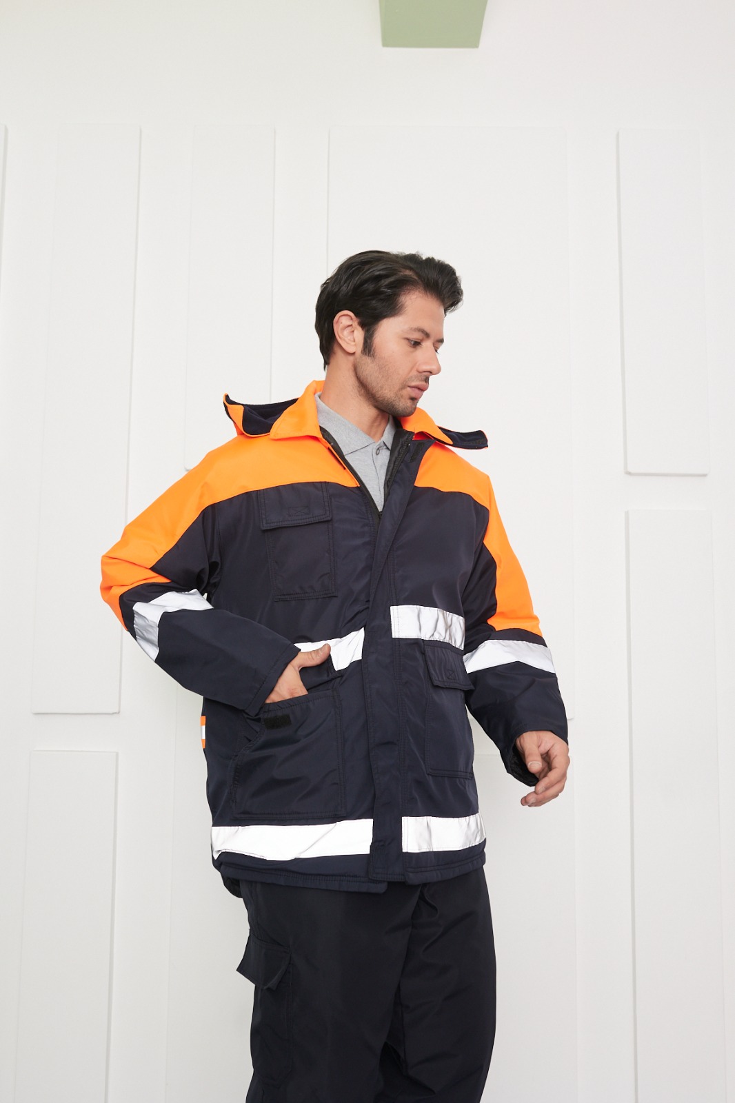 Parka%20Turuncu%20Lacivert%20Renk%20İçi%20Polarlı%20