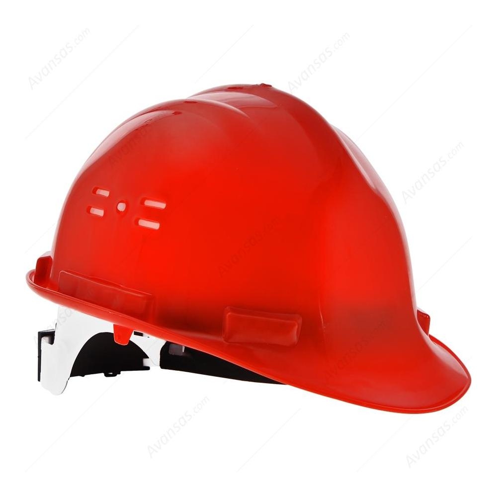 Essafe Baret Ayarlanabilir Havalandırmalı Kırmızı Renk