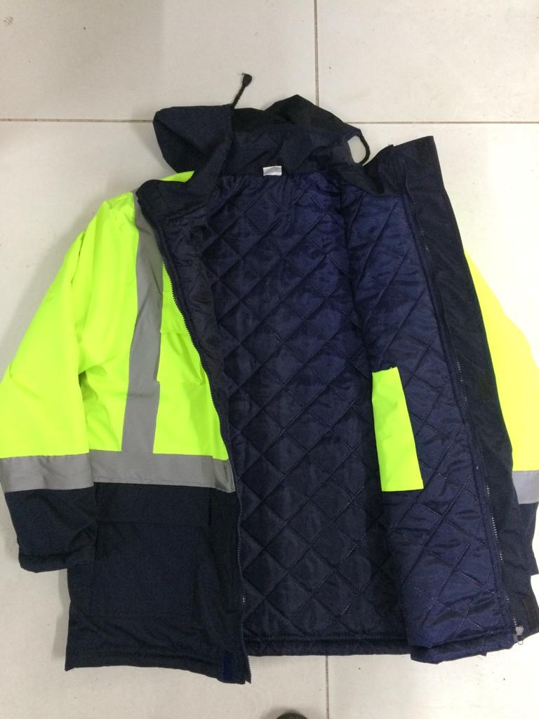 Oxford Parka Sarı Lacivert Renk