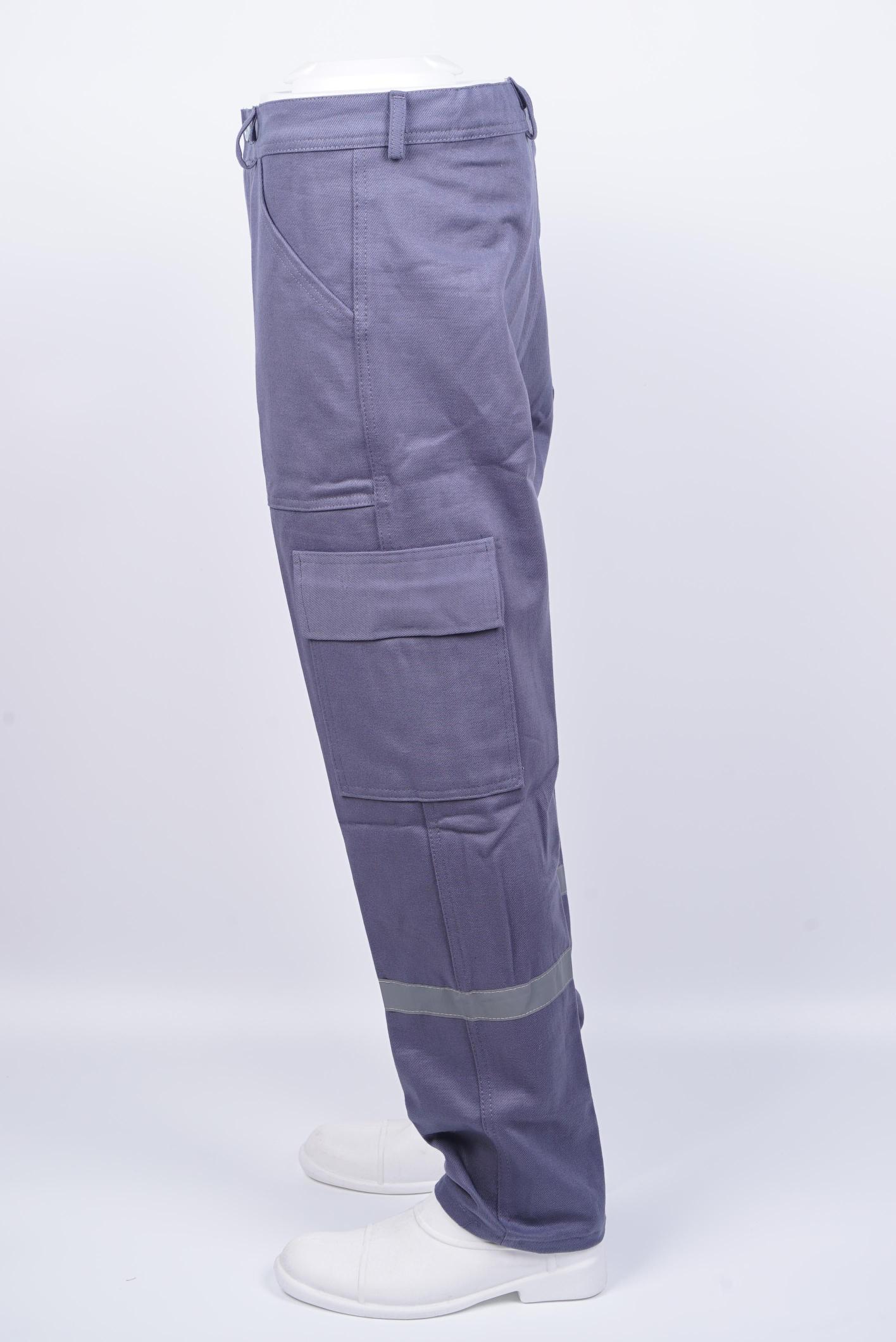 Gabardin%20Yazlık%20İş%20Pantolonu%20Gri%20Renk%20