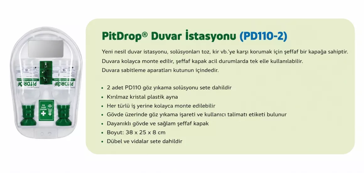 Göz Duşu Duvar Tipi