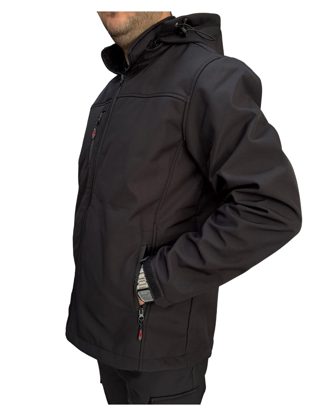 Softshell Mont Siyah Renk