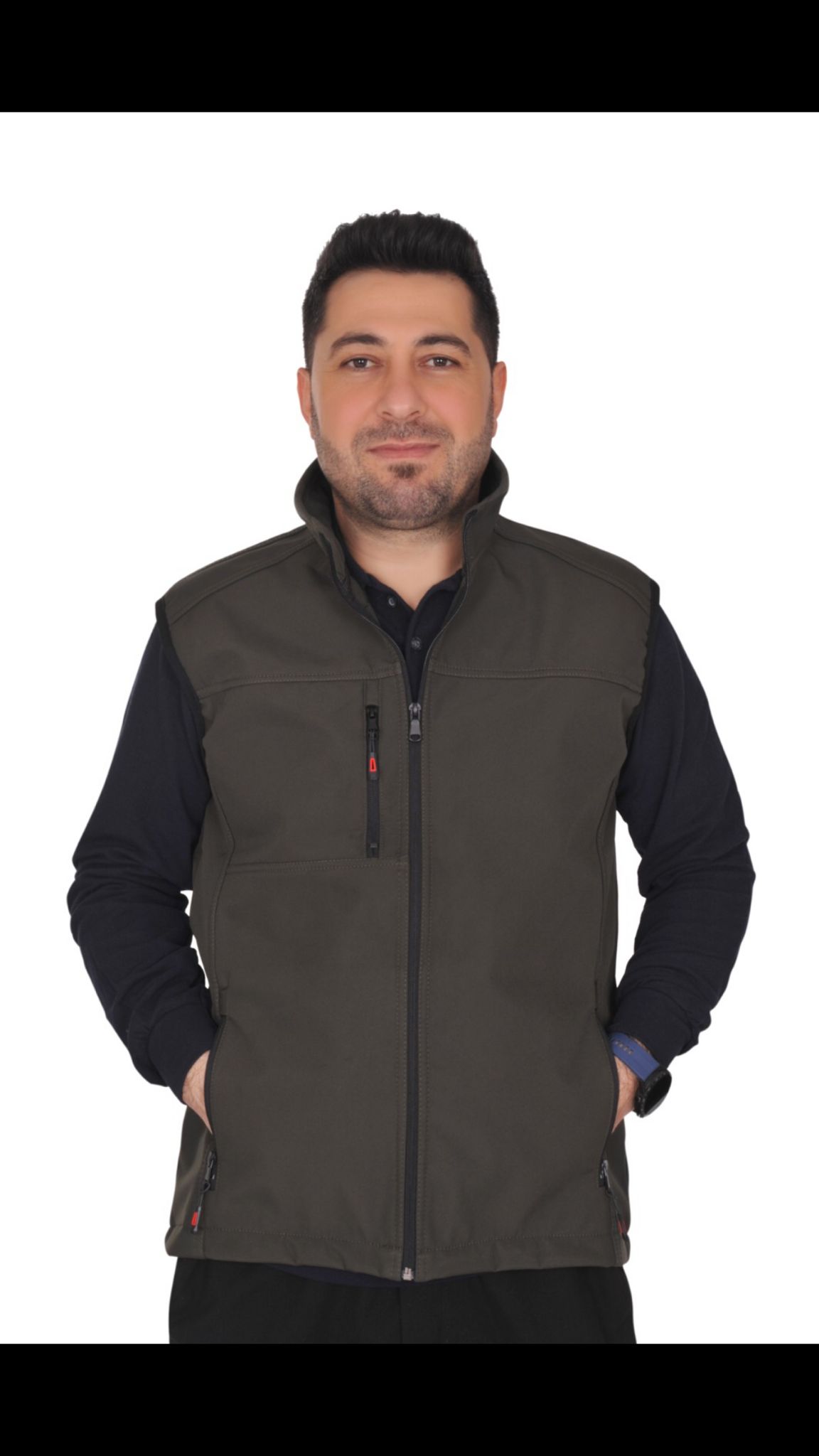 Softshell%20Yelek%20Haki%20Yeşil%20Renk