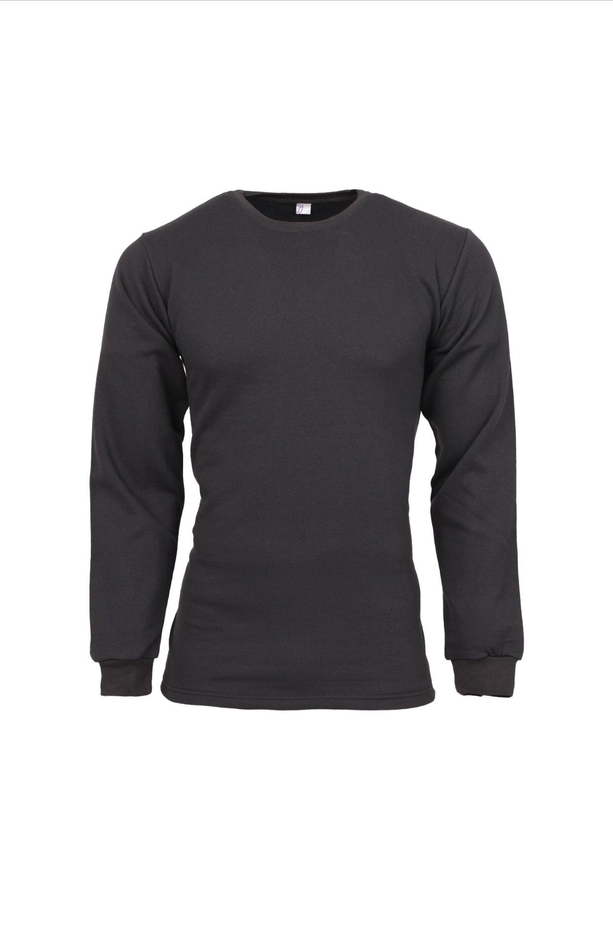 Bisiklet%20Yaka%20Sweat%20İçi%20Polarlı%20Gri%20Renk