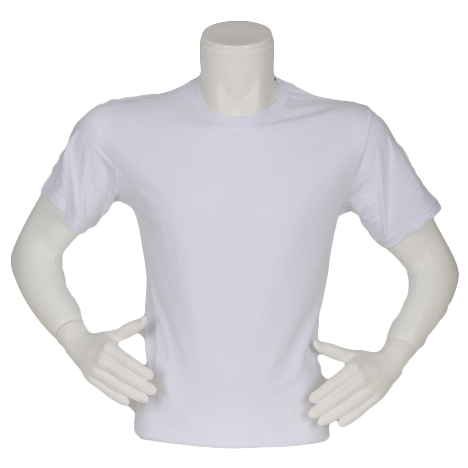 T-shirt%20Bisiklet%20Yaka%20Beyaz%20Renk%20%%20100%20Pamuk
