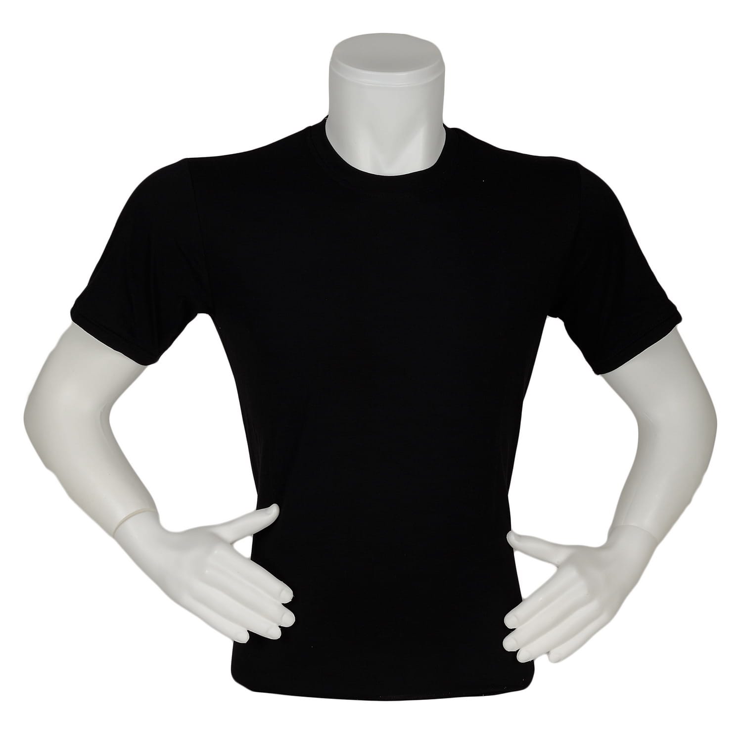 T-shirt%20Bisiklet%20Yaka%20Siyah%20Renk%20%%20100%20Pamuk%20Penye