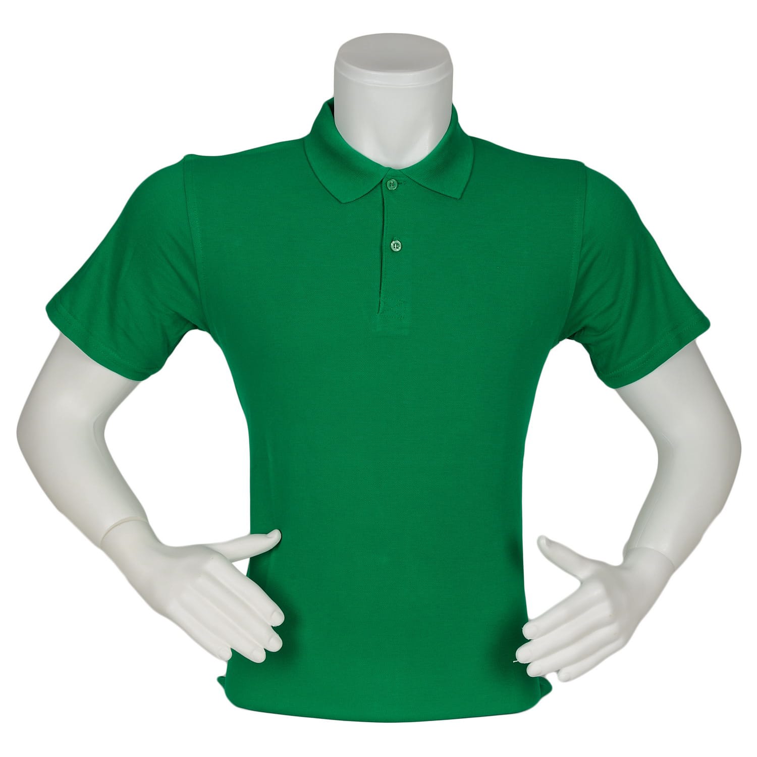 T-shirt Polo Yaka Açık Yeşil Renk