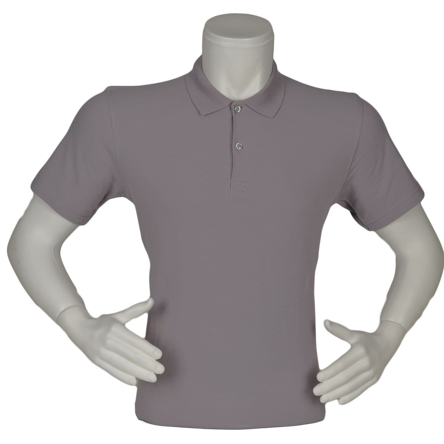 T-shirt Polo Yaka Antrasit Renk