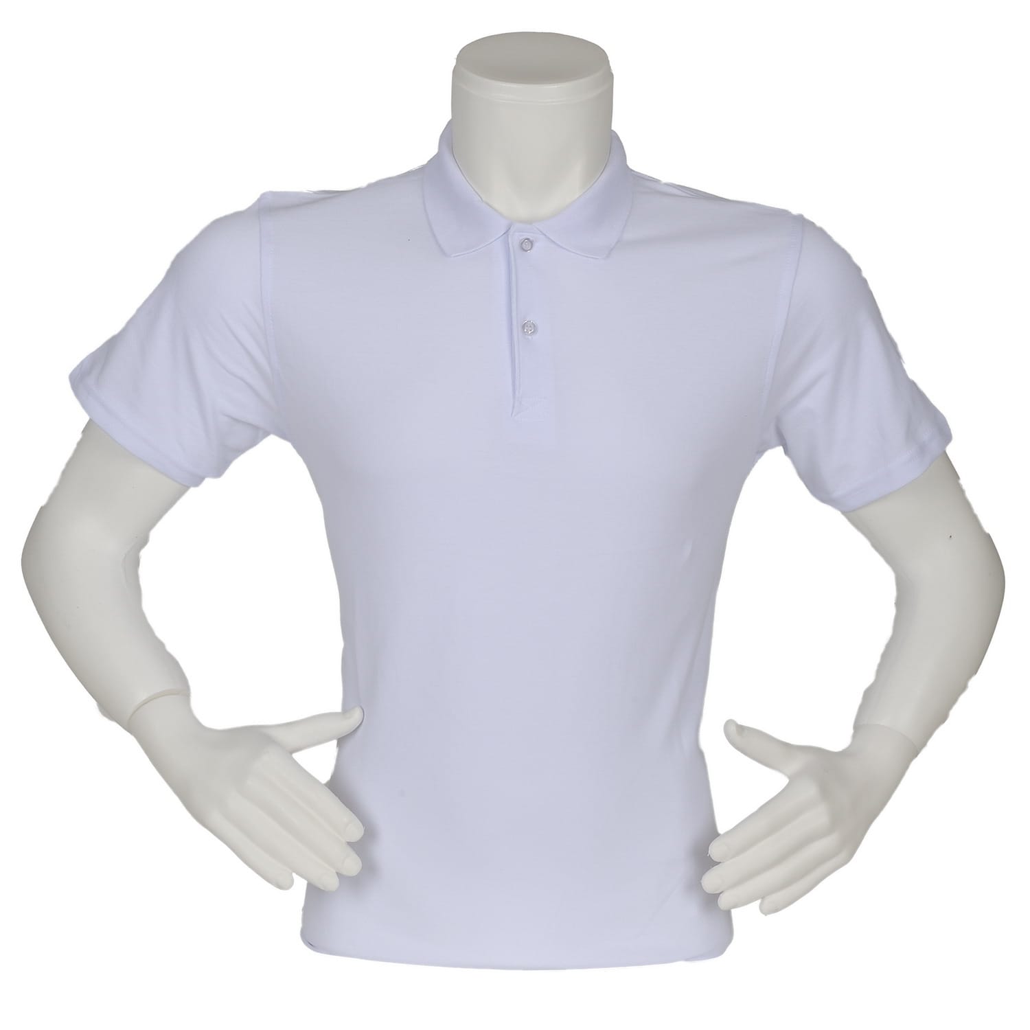 Polo Yaka T-shirt Beyaz Renk 