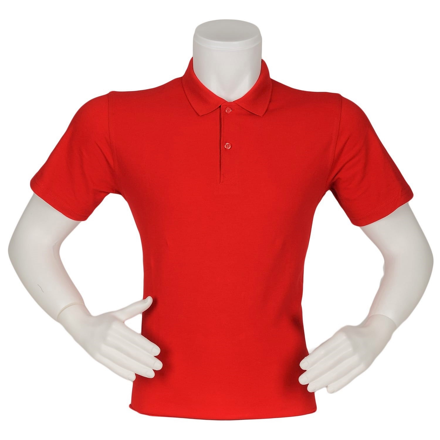 T-shirt%20Polo%20Yaka%20Kırmızı%20Renk%20