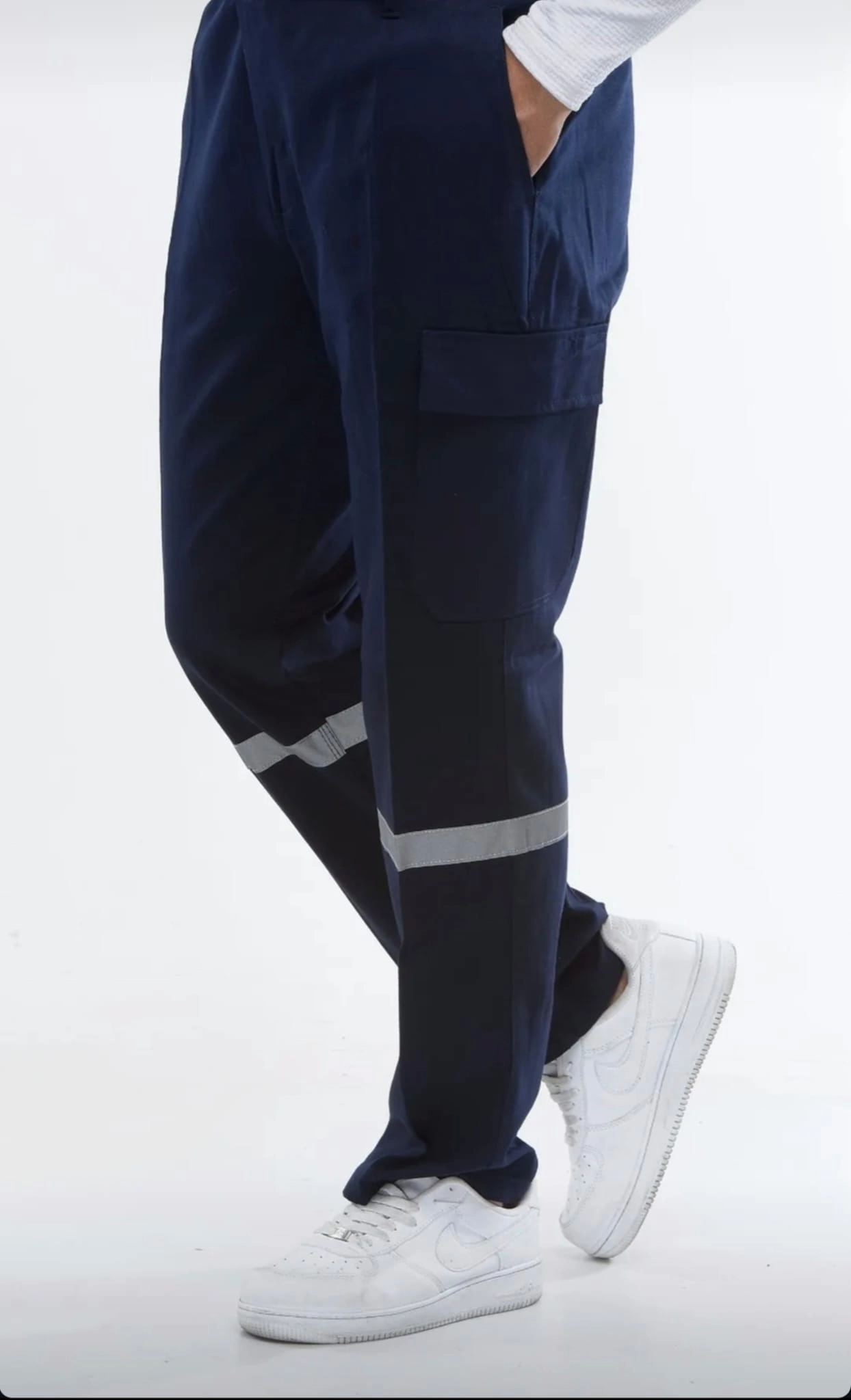  Gabardin Kışlık İş Pantolonu Lacivert Renk 