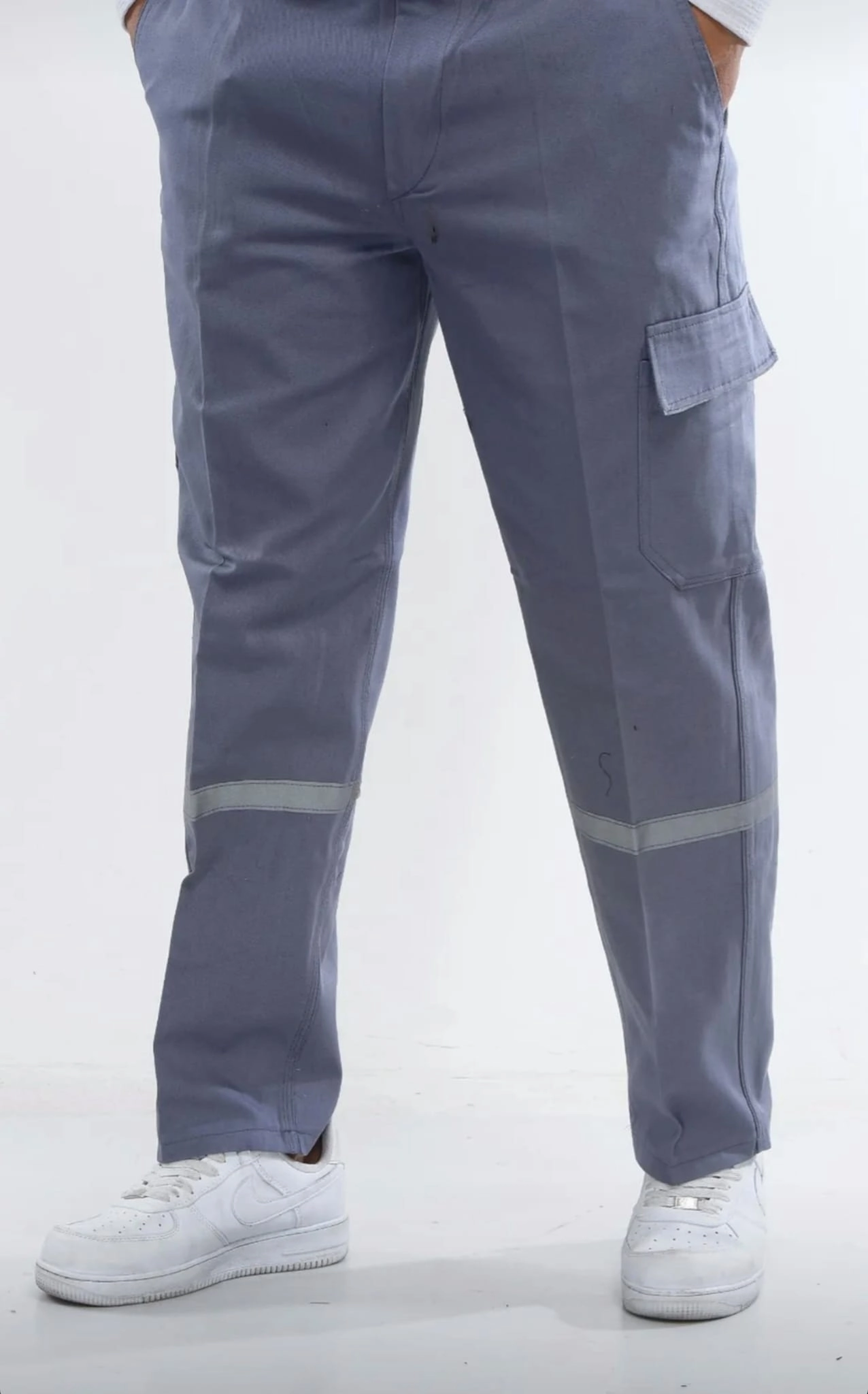 Gabardin Kışlık İş Pantolonu Gri Renk 