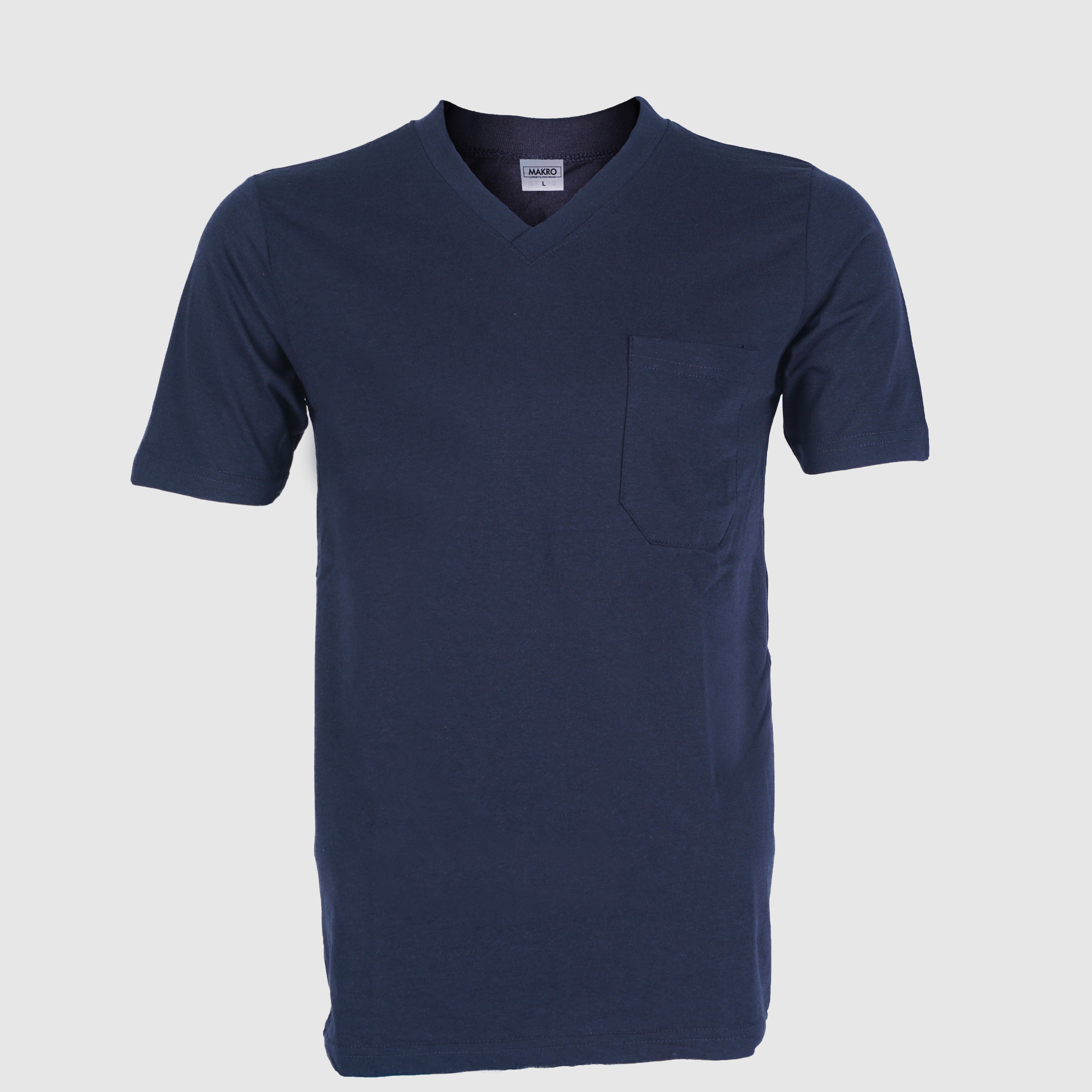 t-shirt-v-yaka-kısa-kol